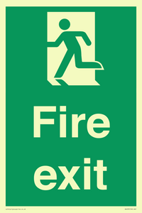 Final fire exit